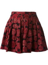 Rose Jacquard Mini Skirt by Alice + Olivia at Saks Fifth Avenue